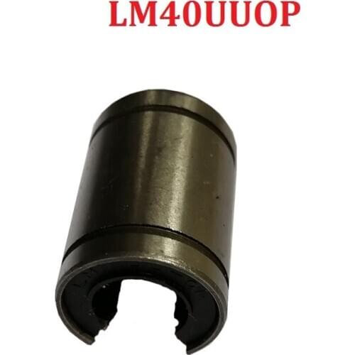 1pcs LM40UUOP 40mm Open Type Linear Bushing CNC Bearings For linear shaft