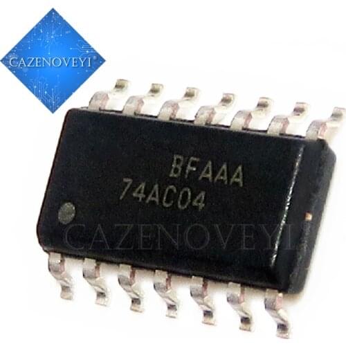 5pcs/lot 74AC04SCX 74AC04SC 74AC04 SOP14-3.9mm In Stock