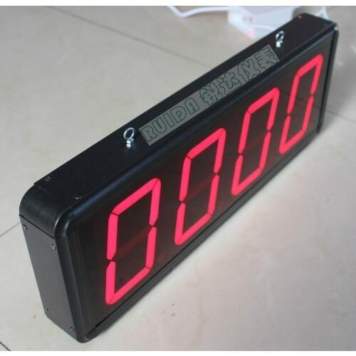 Large screen LED four digit display countdown counter, minus counter, with relay control output delay