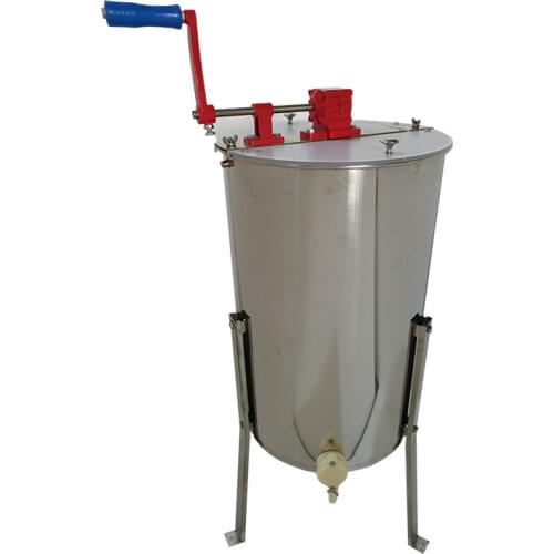 New Stainless Steel 2 Frame Honey Extractor Bee Keeping Honey Centrifuge Machine Manual Honey Extractor