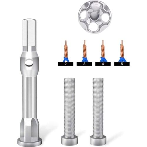 Electrical Twist Wire Tool 2~5 Hole Electrician Universal Automatic Twisting Wire Stripping Doubling Machine Connector