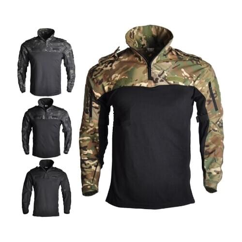 Camouflage Hunting Clothes Tactical Frog Suits Military Uniform Paintball Airsoft Sniper Combat Shirt&Pants Jersey