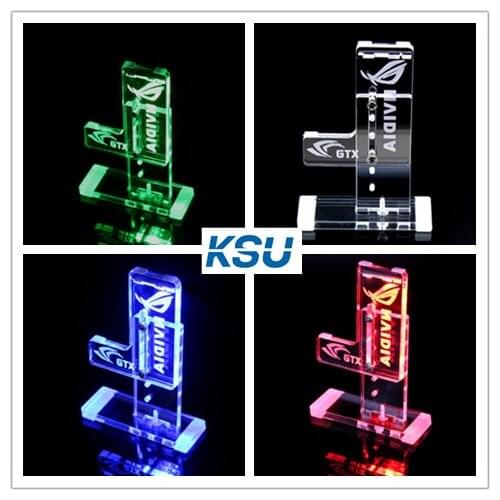 Graphics Cards Stand Mounting bracket Suitable for GTX 1080 1070 1050 1030 980 970ti Companion Support led graphics card holder