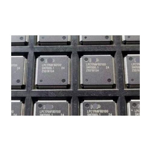 1pcs New LPC1768FBD100 QFP-100 32-bit microcontroller chip