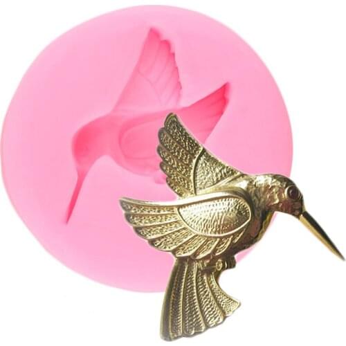 Sugarcraft Birds Shape Silicone Mold Chocolate Fondant Mould Cake Decorating Tools Clay Resin Molds Kitchen Baking Accessories