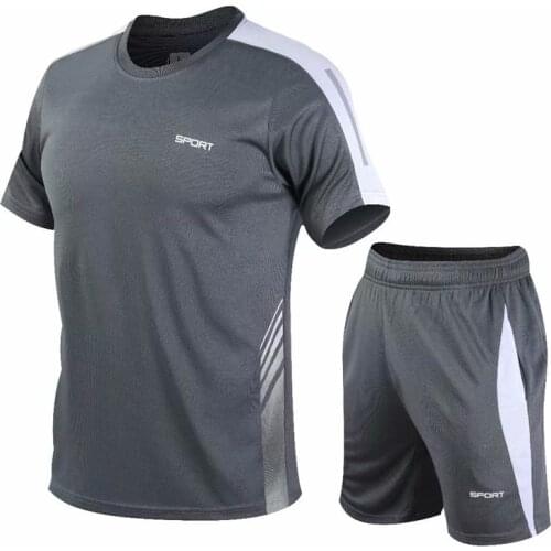 2 Pcs Adult Kids Running Tracksuit Men Gym Fitness Badminton Sports Suit Women Jogging Sport Wear Exercise Workout Set