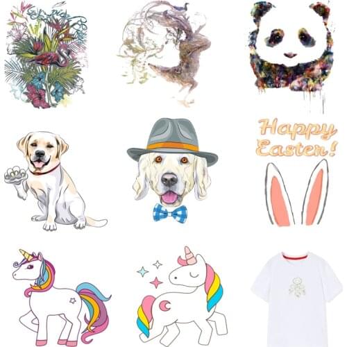 Iron-on Transfers for Clothing Patches Clorhing Stickers for Kids Clothes Stripe Dress Diy Cute Patch Fusible Vinyle Adhesive I