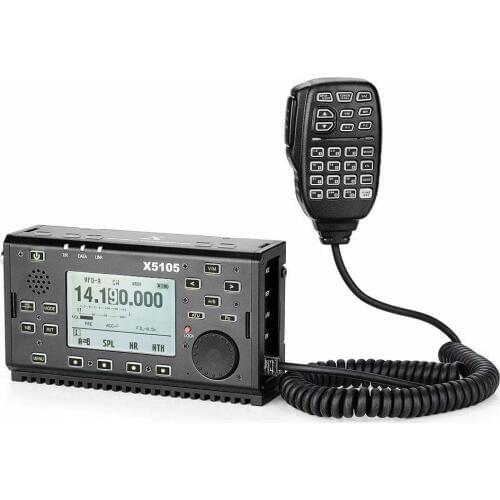 Xiegu X5105 OUTDOOR VERSION 0.5-30MHz 50-54MHz 5W 3800mAh HF TRANSCEIVER with IF Output All Bands Covering SSB CW AM FM RTTY PSK
