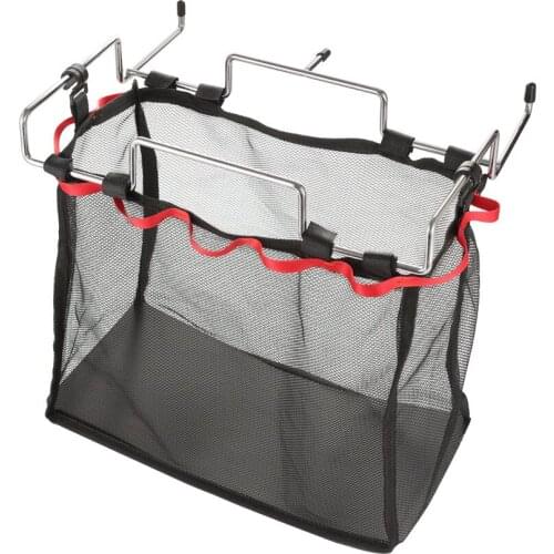 1 Pcs Portable Outdoor Camping Storage Net Shelf Kitchen Storage Mesh Bag Picnic Table Folding Rack Hanging Bag Barbecue Tool
