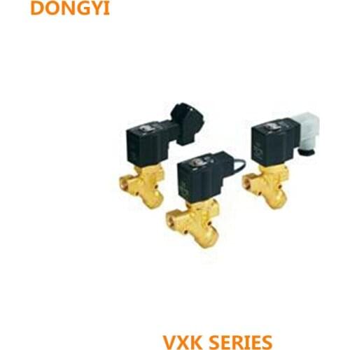 2 Way Valve 2 Port Solenoid Valve with Built-in Y-strainer For VXK2120-02-4DR1