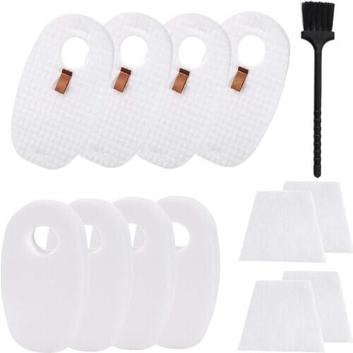 4 Pack Filter Replacement Kit for Shark Rocket Deluxe Pro HV319Q HV320 HV320W HV321 HV322 HV324Q HV325 UV330 UV422