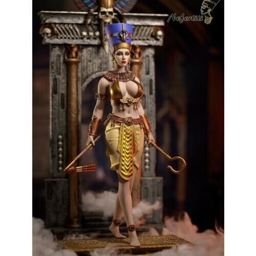 Brand New TBLeague Phicen Seamless Female Body Queen consort of Egypt Nefertiti 1/6 FIGURE