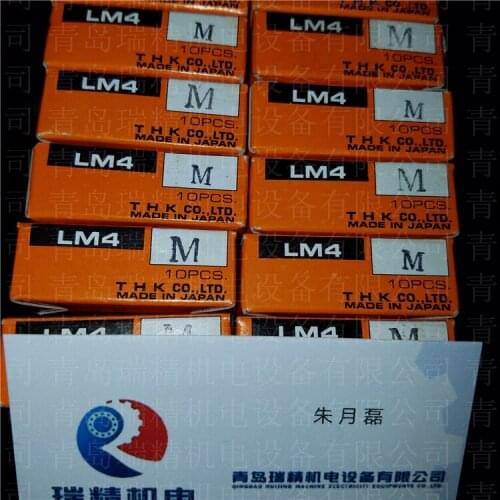 THK stainless steel linear bearing LM4M inner diameter 4mm outer diameter 8mm length 12mm
