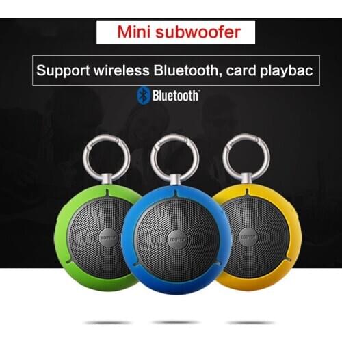 M100 Wireless Bluetooth 4.0 Speaker Mini Subwoofer Outdoor Portable Small Speaker Supports TF Card Phone Answering