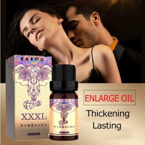 Penis Enlargement Oil Sex Delay Spray Goods for Adult Sexual Lubricant Health Care Men Increase Big Dick Growth Thickening Oils