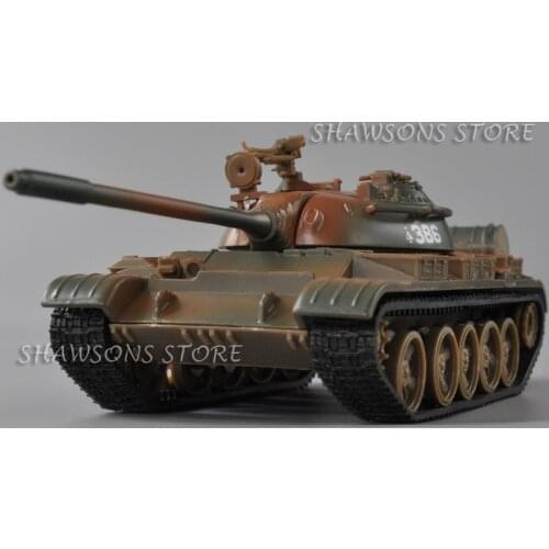 Diecast Metal Military Model Toys 1:43 Soviet Main Battle Tank T-55 T55 MBT Miniature Replica Collection