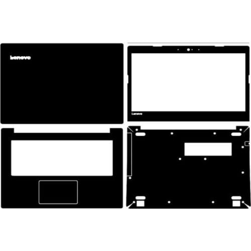 KH Laptop Sticker Skin Decals Cover Protector Guard for Lenovo ideapad320-14