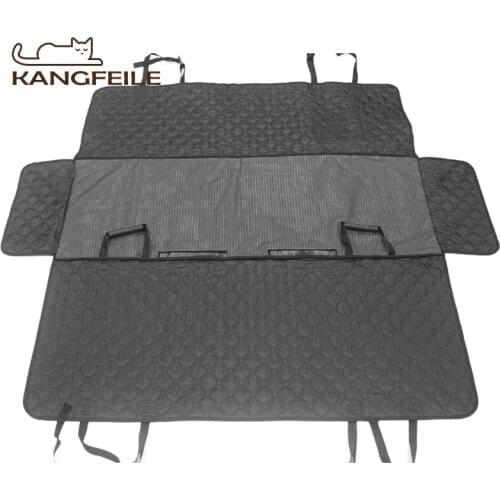 KANGFEILE Dog Carriers Waterproof Rear Back Pet Dog Car Seat Cover Mats Hammock Protector with Safety Belt Transportin Perro