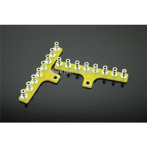 DIY Projects Audio Tag Strip/Tag Board/Turret Board 4Pins 6Pins 8Pins Nickel plated Copper 5PCS Free Shipping