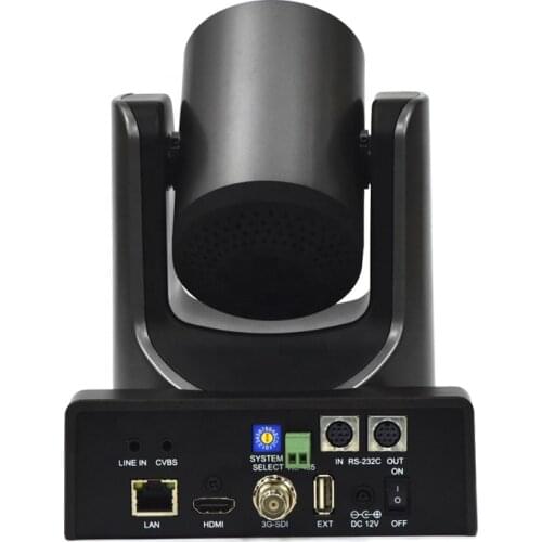 SDI PoE HDMI IP PTZ NDI Camera 12XOptical Zoom Live Streaming Professional Broadcast Video Camera