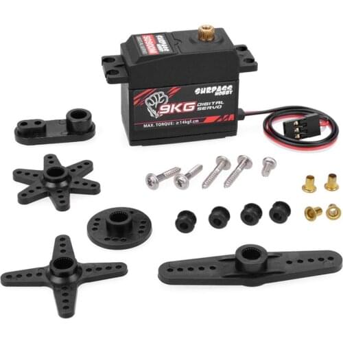 SURPASS HOBBY Durable 9KG Metal Gear Servo S0900M For 1/8 1/10 RC Car RC Car Accessories Fine Workmanship