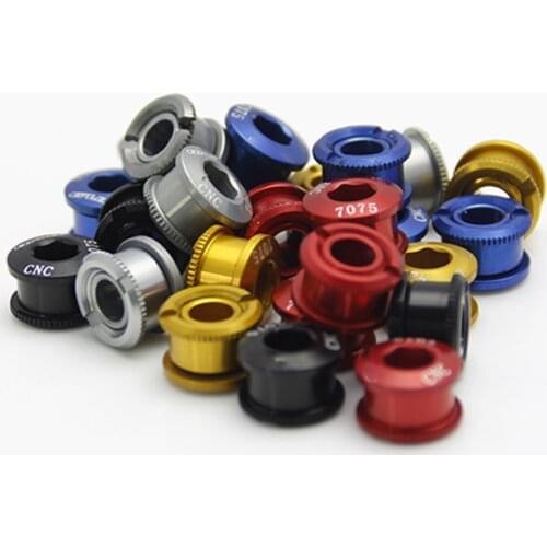 Bike Dental Disc Screw Single Disc Nail Mountain Bike Aluminum Alloy Disc Nail Screw Single Disc / Double Disc Modified Screw