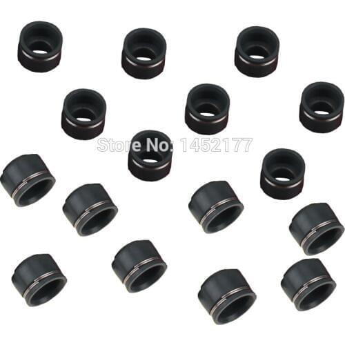 Yecnecty 16 PCS Motorcycle Valve Oil Seal Motorbike Refit Parts For Honda CB400SF NC23/27/29/31 CB400 CB-1 CBR400 CBR23/29 NC31