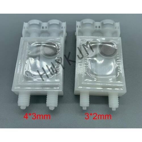 16pcs Ink dumper for epson dx7 print head solvent damper with connector of Xuli Allwin X-roland Titan-jet Wit-color printer