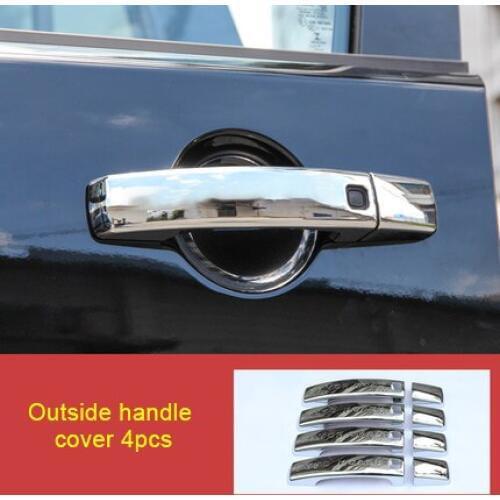 For Land Rover Range Rover sport HSE 2010-2013 chrome Outside door handle cover-bright 4pcs
