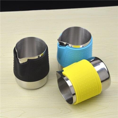 Pointed Mouth Flower Cup 350ml 304 Stainless Steel Flower Cup Milk Bubble Cup Cappuccino Coffee Flower Coffee Accessories