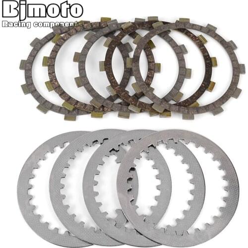 Motorcycle Clutch Friction Plates Disc Set FOR Yamaha SRX250 SR250 SR250 Special XT250T XT250LC XT250L XT250 1EU