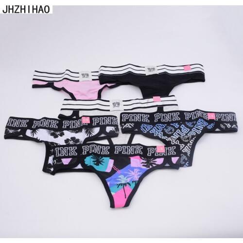 6 pcs/lot lingerie Sexy panties g string thong underwear women calcinha panty tangas bragas briefs culotte femme bielizna damska