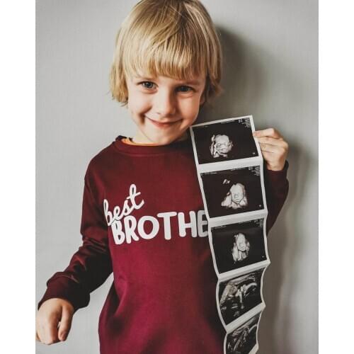 Baby Infant Casual Style Pullover Toddler Long Sleeve Round Neck Letter Print Sweater Children Kids Clothes Autumn Girls