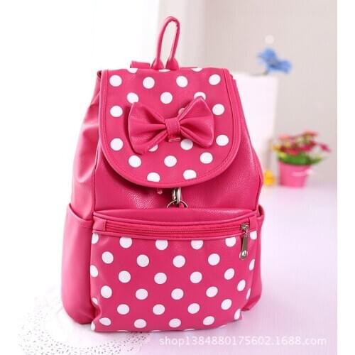 2015 Backpacks For Teenage Printing Backpack Manufacturers Selling Korean Fashion Pu Backpack Bow Satchel shoulder bag