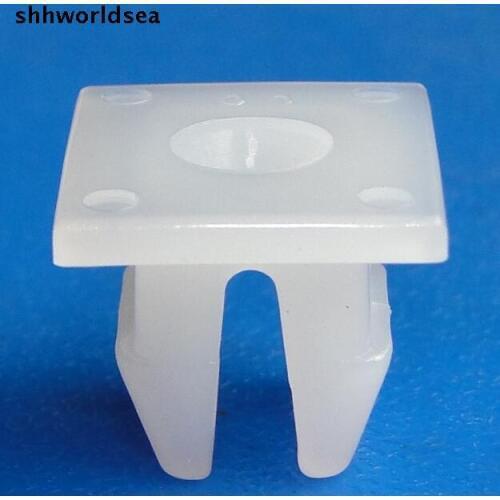 Shhworldsea auto clip Front Bumper Nylon Nuts 12# srew clip for toyota from 2002 on