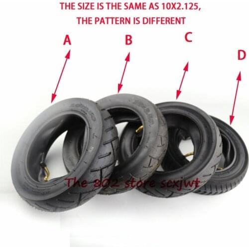 Super 10x2.50 tire Inner tube outer 10 inch Pneumatic tyre for Electric Scooter Speedway 3 with Balance Drive Bicycle 10*2.tyre