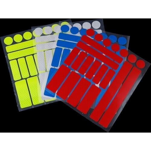 Reflective Stickers For Bicycle Adhesive Tape For Bike Safety Bike Accessories