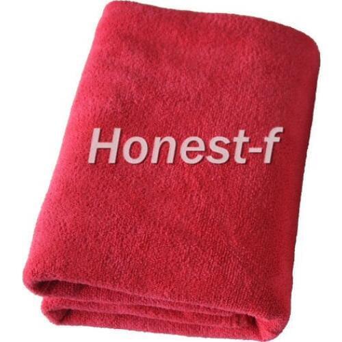 Generic Microfiber Compact Absorbent Fast Drying Lightweight Travel Sports Gym Towel 70cm x 140cm(Deep Pink, Pack of 3)