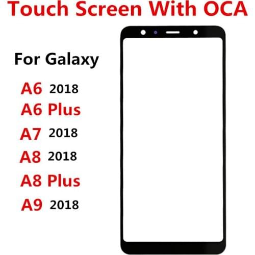 A 40 Outer Screen For Samsung Galaxy A40 Front Touch Panel LCD Display Out Glass Cover Lens Phone Repair Replace Parts