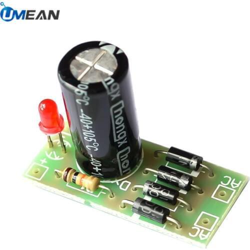 1pcs AC to DC Power Converter Module 1N4007 Full Bridge Rectifier Filter 12V 1A