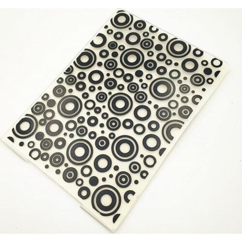 10.5x14.5cm water Embossing folders Plastic bump Scrapbooking DIY Template Fondant indentation Cake Photo Album Card Make
