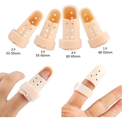 4Pcs/Lot Finger Support Brace Splint Vinger Brace Joint Support Finger Protection Finger Mallet Splint Posture Corrector
