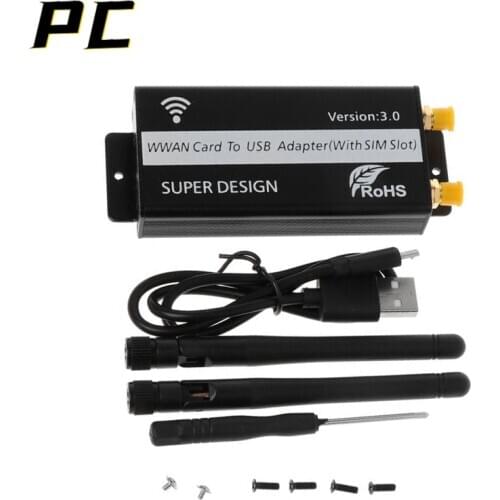 NGFF(M.2) to USB Adapter With SIM Card Slot for WWAN/LTE/4G Module Hot