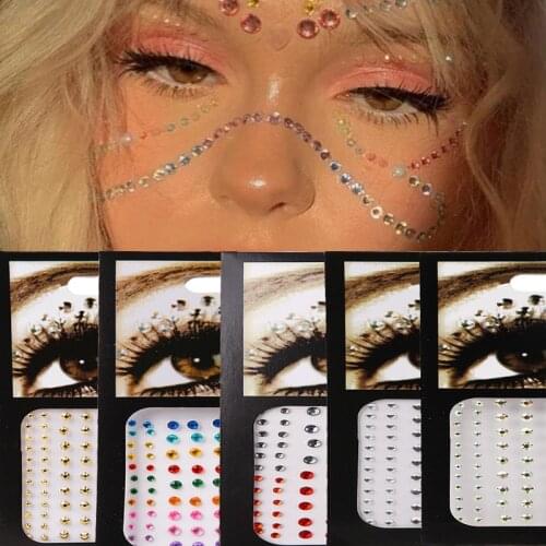 Diamond Makeup Eyeshadow Face Sticker Jewel Eyes Makeup Crystal Eyes Sticker