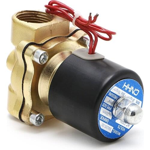 L9BE 3/4" 220V Electric Solenoid Valve Pneumatic 2 Port Water Oil Air Gas 2W-200-20