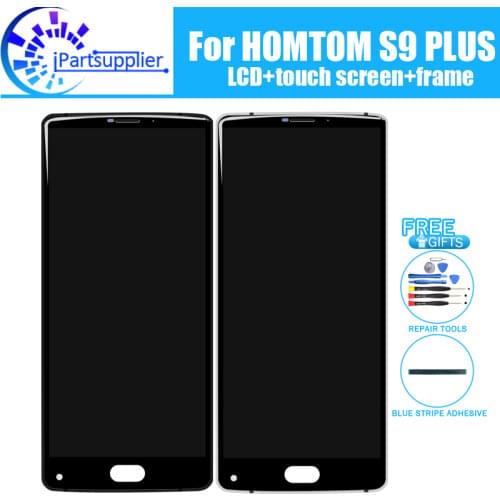 HOMTOM S9 PLUS LCD Display+Touch Screen Digitizer +Frame Assembly 100% Original New LCD+Touch Digitizer for HOMTOM S9 PLUS+Tools