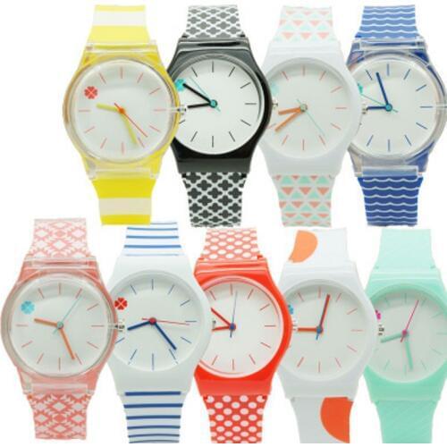 New Arrival Clover Flower Ladies Wristwatch Sports Children Plastic Kids Watch Casual Relogio Femininos Montre Clock