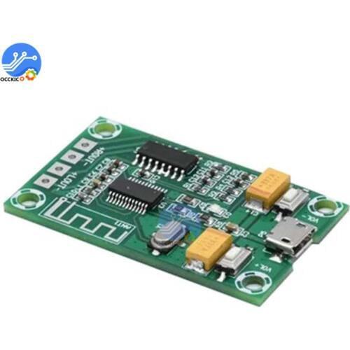 PAM8403 5V Bluetooth Digital Audio Amplifier Board 3W+3W 2 Channel Class D Volume Control Micro USB Bluetooth Amplificador