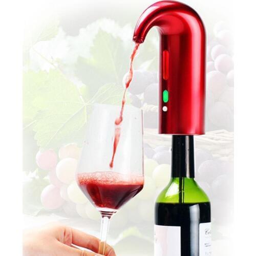 Portable Smart Electric Wine Decanter Automatic Red Wine Pourer Aerator Decanter Dispenser Wine Tools Bar Accessories