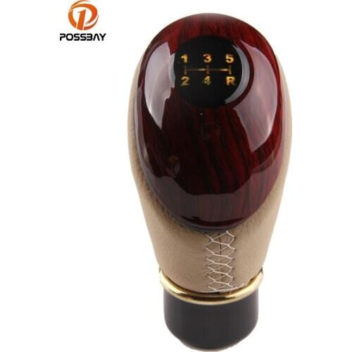 POSSBAY Car Styling 5 Speed Car Gear Stick Shift Lever Knob for Honda Toyota VW Handle Shifter Manual Lever Universal Car Parts